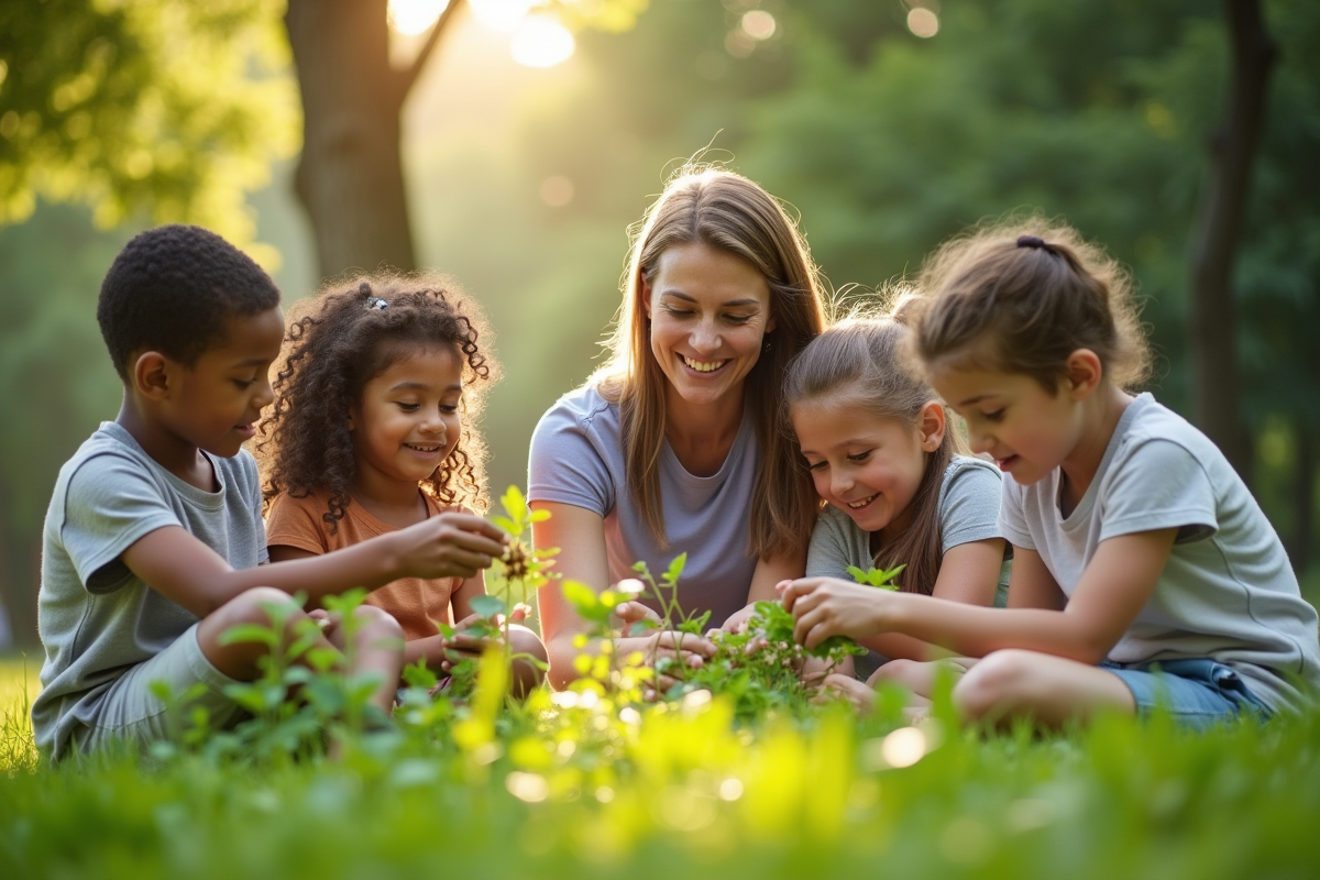 enfant nature